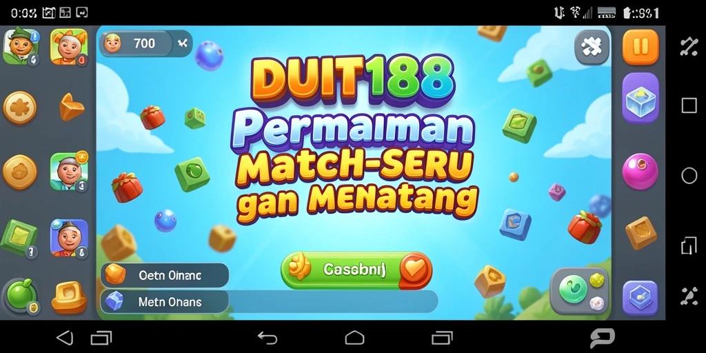 Tampilan gameplay seru dan menantang dari DUIT188 yang penuh warna.