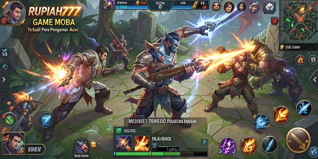 Tampilan gameplay RUPIAH777 yang seru dan kompetitif.